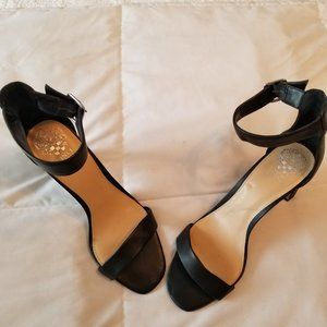 Vince Camuto Heel Sandal Black Size 9